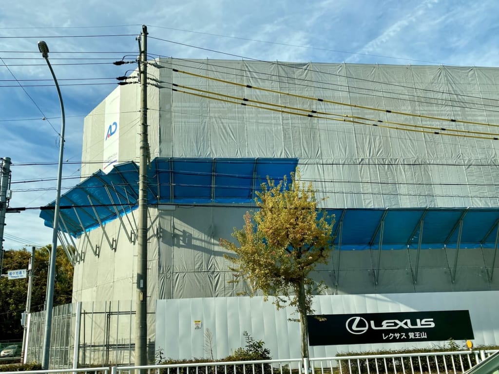 レクサス覚王山外観東側